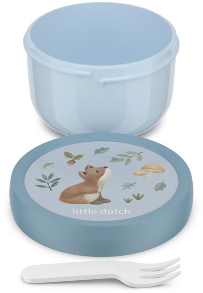 Little Dutch Forest Friends Box na ovoce s vidličkou Little Dutch Forest Friends Box na ovoce s vidličkou