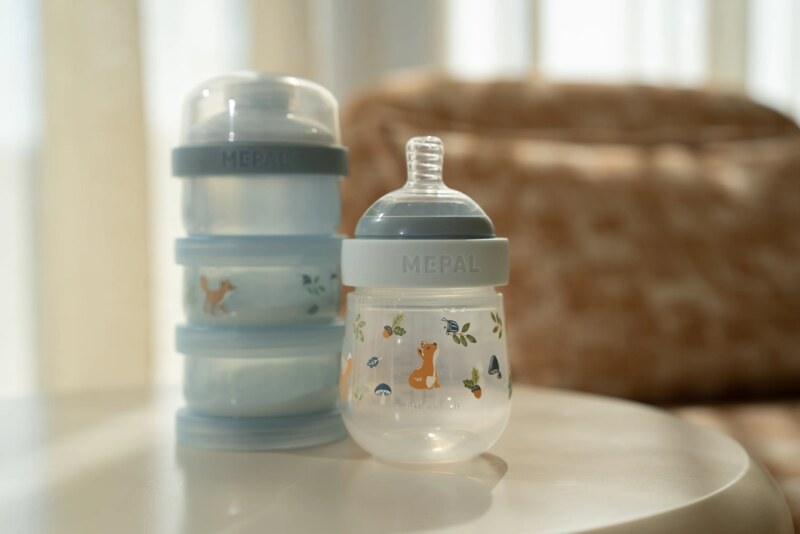 Little Dutch Forest Friends Kojenecké láhve 165+240 ml + 2 savičky Little Dutch Forest Friends Kojenecké láhve 165+240 ml + 2 savičky