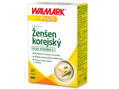 Walmark Ženšen korejský 30 kapslí Walmark Ženšen korejský 30 kapslí