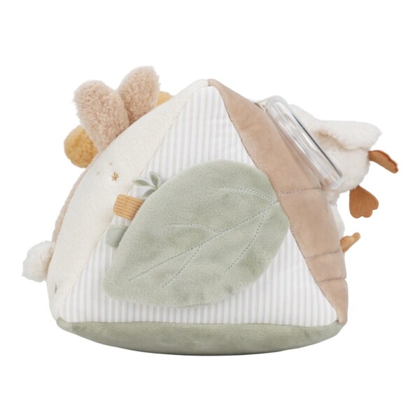 Little Dutch Newborn Naturals Trojhranný polštář s aktivitami 1 ks Little Dutch Newborn Naturals Trojhranný polštář s aktivitami 1 ks