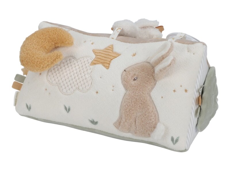 Little Dutch Newborn Naturals Trojhranný polštář s aktivitami 1 ks Little Dutch Newborn Naturals Trojhranný polštář s aktivitami 1 ks