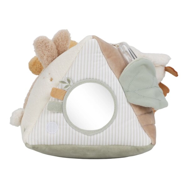 Little Dutch Newborn Naturals Trojhranný polštář s aktivitami 1 ks Little Dutch Newborn Naturals Trojhranný polštář s aktivitami 1 ks