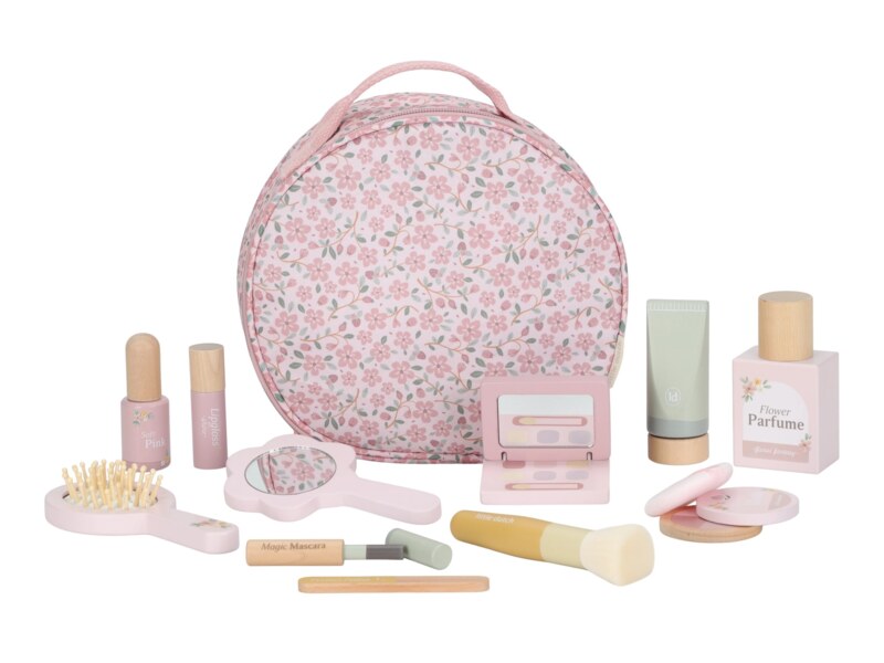 Little Dutch Pink Kosmetická taštička + příslušenství Little Dutch Pink Kosmetická taštička + příslušenství