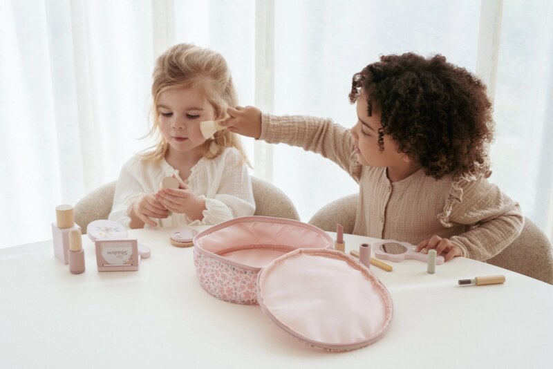 Little Dutch Pink Kosmetická taštička + příslušenství Little Dutch Pink Kosmetická taštička + příslušenství
