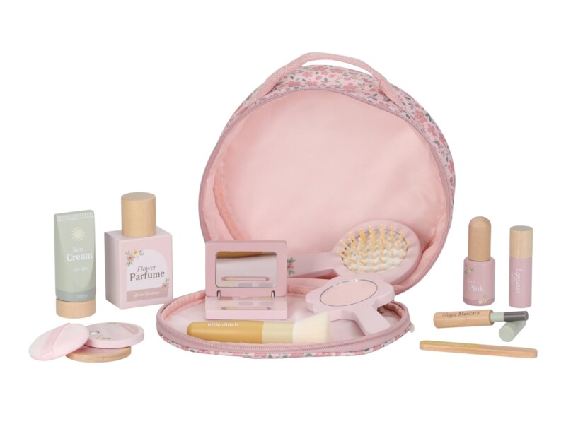 Little Dutch Pink Kosmetická taštička + příslušenství Little Dutch Pink Kosmetická taštička + příslušenství