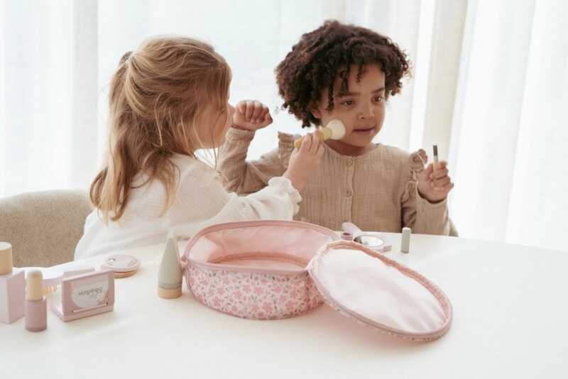 Little Dutch Pink Kosmetická taštička + příslušenství Little Dutch Pink Kosmetická taštička + příslušenství