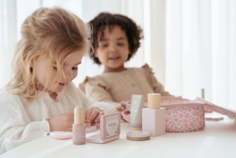 Little Dutch Pink Kosmetická taštička + příslušenství Little Dutch Pink Kosmetická taštička + příslušenství