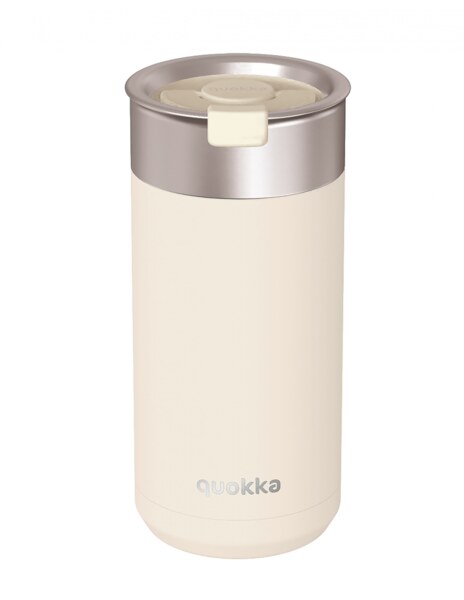 Quokka Boost Nude Nerezový termohrnek se sítkem 400 ml 1 ks Quokka Boost Nude Nerezový termohrnek se sítkem 400 ml 1 ks