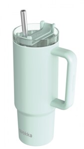 Quokka Stream Turquoise Nerezový termohrnek s brčkem 950 ml 1 ks Quokka Stream Turquoise Nerezový termohrnek s brčkem 950 ml 1 ks