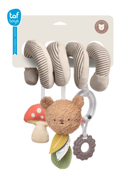 Taf Toys Bear Hugs Spirála s medvídkem 1 ks Taf Toys Bear Hugs Spirála s medvídkem 1 ks