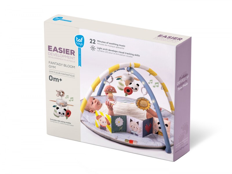 Taf Toys Bloom hrací deka s hrazdou Taf Toys Bloom hrací deka s hrazdou