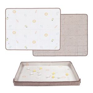 Taf Toys Brown Beige Pěnová hrací podložka s míčky Taf Toys Brown Beige Pěnová hrací podložka s míčky