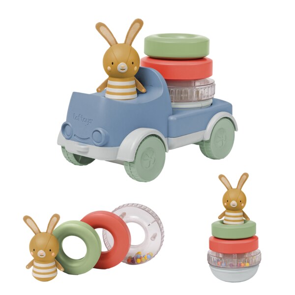 Taf Toys Bunny Náklaďák s pyramidou Taf Toys Bunny Náklaďák s pyramidou