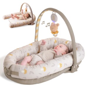 Taf Toys Little Explorer Hnízdo pro miminko s hrazdou Taf Toys Little Explorer Hnízdo pro miminko s hrazdou