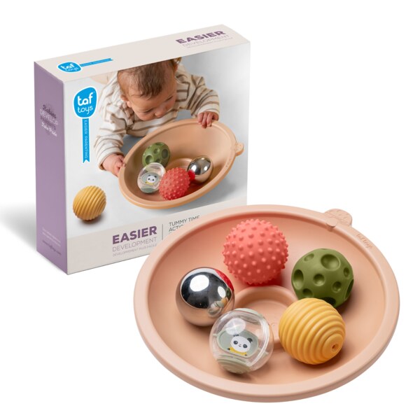 Taf Toys Mísa s míčky pro hru na bříšku Taf Toys Mísa s míčky pro hru na bříšku