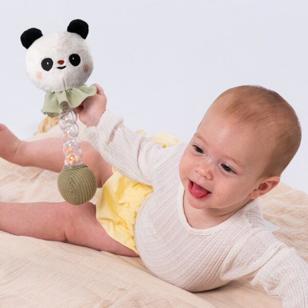 Taf Toys Panda Chrastítko dešťová hůlka 1 ks