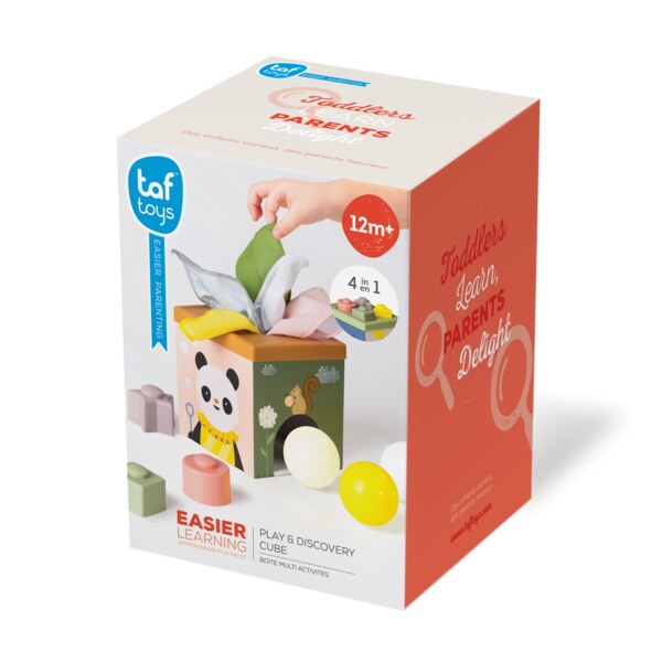 Taf Toys Play & Discover Box s aktivitami Taf Toys Play & Discover Box s aktivitami