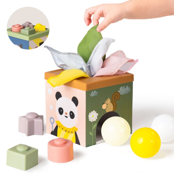 Taf Toys Play & Discover Box s aktivitami Taf Toys Play & Discover Box s aktivitami