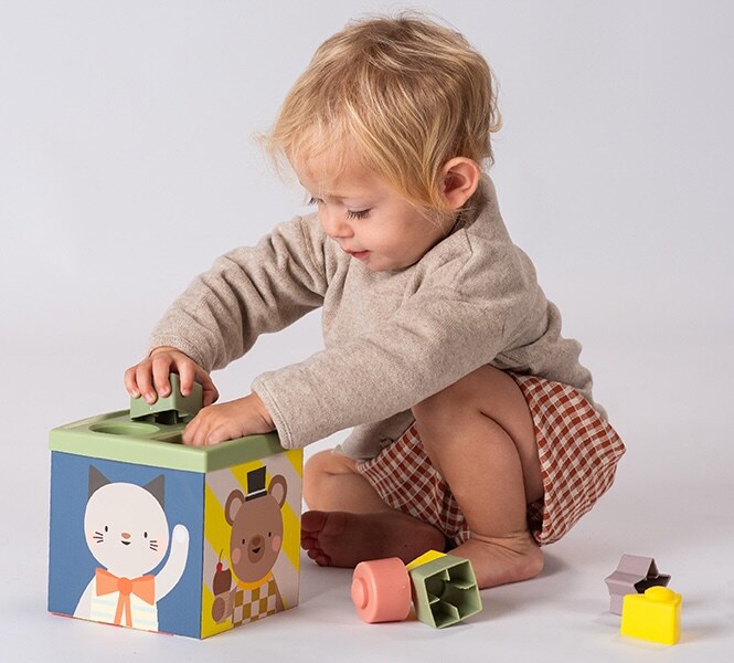 Taf Toys Play & Discover Box s aktivitami Taf Toys Play & Discover Box s aktivitami