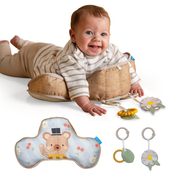 Taf Toys Polštářek pro hru na bříšku medvěd 1 ks