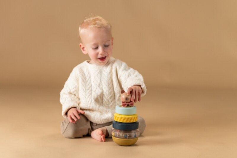 Taf Toys Pyramida Medvěd 1 ks Taf Toys Pyramida Medvěd 1 ks