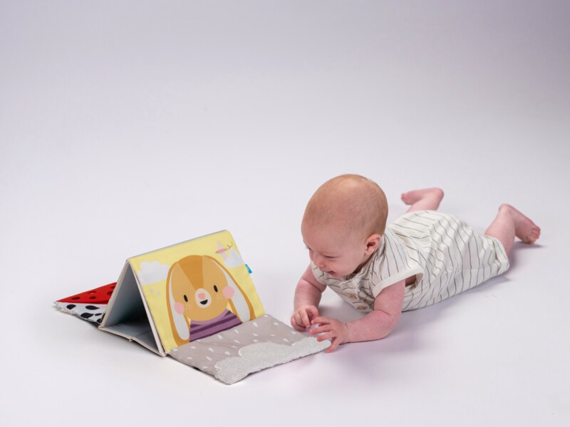 Taf Toys Sensory Book Knížka pro hru na bříšku 