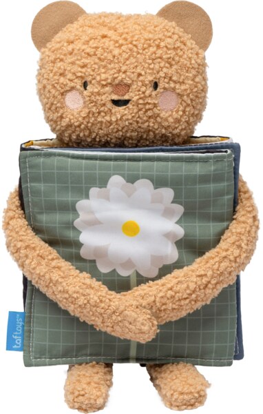 Taf Toys Snuggle Bear Plyšový medvídek s knížkou 1 ks