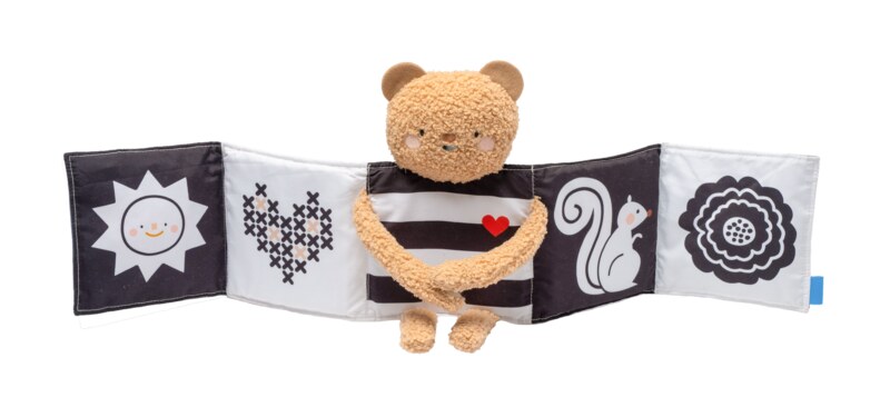 Taf Toys Snuggle Bear Plyšový medvídek s knížkou 1 ks Taf Toys Snuggle Bear Plyšový medvídek s knížkou 1 ks