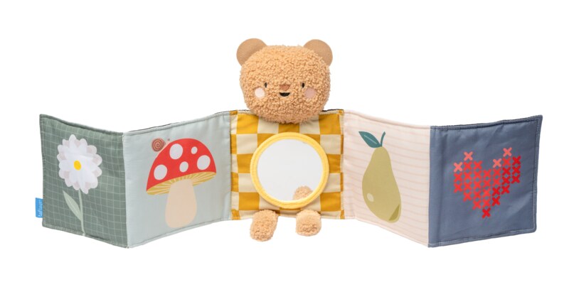 Taf Toys Snuggle Bear Plyšový medvídek s knížkou 1 ks Taf Toys Snuggle Bear Plyšový medvídek s knížkou 1 ks