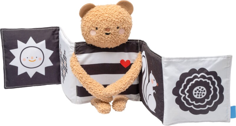 Taf Toys Snuggle Bear Plyšový medvídek s knížkou 1 ks