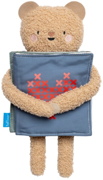 Taf Toys Snuggle Bear Plyšový medvídek s knížkou 1 ks Taf Toys Snuggle Bear Plyšový medvídek s knížkou 1 ks