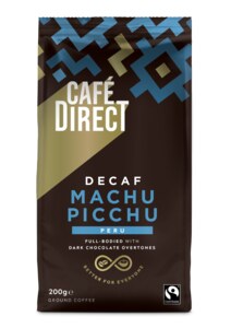 Cafe Direct Decaf Machu Picchu mletá káva bez kofeinu 200 g Cafe Direct Decaf Machu Picchu mletá káva bez kofeinu 200 g