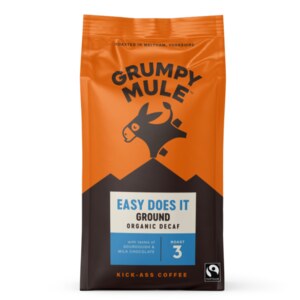 Grumpy Mule BIO Mletá káva bez kofeinu 200 g Grumpy Mule BIO Mletá káva bez kofeinu 200 g