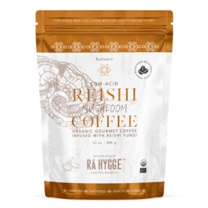 Ra Hygge Reishi Mushroom Coffee BIO Houbová zrnková káva 100 g Ra Hygge Reishi Mushroom Coffee BIO Houbová zrnková káva 100 g