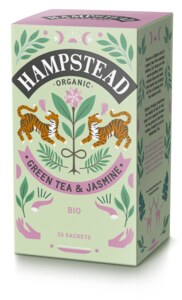 Hampstead Green Tea & Jasmine BIO nálevové sáčky 20x2 g Hampstead Green Tea & Jasmine BIO nálevové sáčky 20x2 g