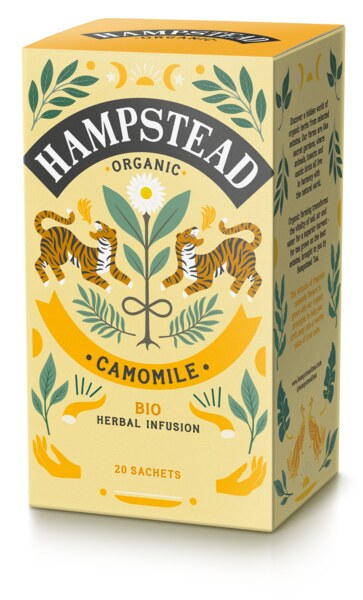 Hampstead Tea BIO heřmánkový čaj 20 ks Hampstead Tea BIO heřmánkový čaj 20 ks