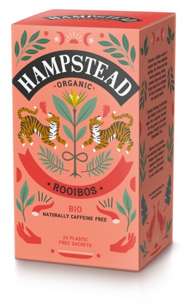 Hampstead Tea BIO Rooibos červený čaj 20 ks