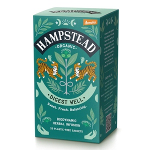 Hampstead Digest Well Tea BIO nálevové sáčky 20x1,5 g Hampstead Digest Well Tea BIO nálevové sáčky 20x1,5 g