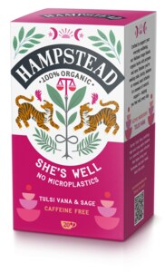 Hampstead She's Well Tea BIO nálevové sáčky 20x1,5 g Hampstead She's Well Tea BIO nálevové sáčky 20x1,5 g