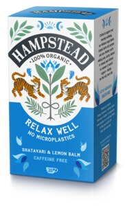 Hampstead Relax Well Tea BIO nálevové sáčky 20x1,5 g Hampstead Relax Well Tea BIO nálevové sáčky 20x1,5 g