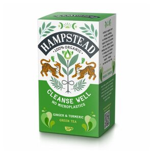 Hampstead Cleanse Well Tea BIO nálevové sáčky 20x1,5 g Hampstead Cleanse Well Tea BIO nálevové sáčky 20x1,5 g