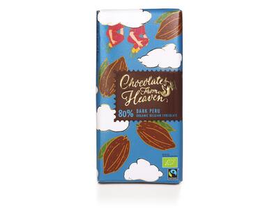 Chocolates From Heaven Hořká čokoláda 80% BIO 100 g Chocolates From Heaven Hořká čokoláda 80% BIO 100 g