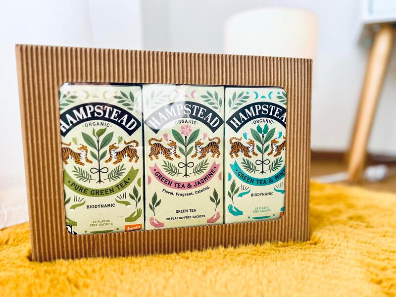 Hampstead Tea BIO dárkový balíček výběr zelených čajů 3 x 20 ks Hampstead Tea BIO dárkový balíček výběr zelených čajů 3 x 20 ks