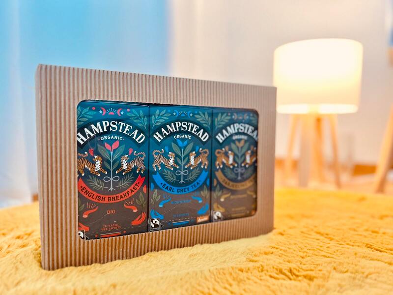 Hampstead Tea BIO dárkový balíček výběr černých čajů 3 x 20 ks Hampstead Tea BIO dárkový balíček výběr černých čajů 3 x 20 ks