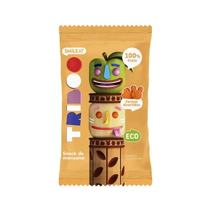 BIO ovocné žvýkací bonbony jablko 100% ovoce 25g BIO ovocné žvýkací bonbony jablko 100% ovoce 25g