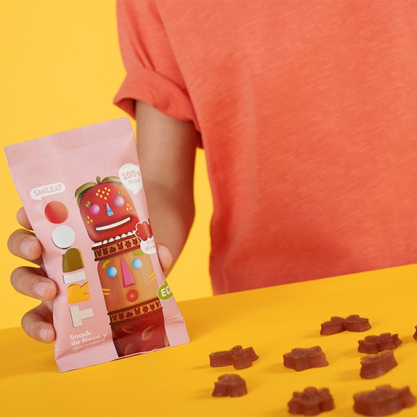 BIO ovocné žvýkací bonbony jablko & jahoda 100% ovoce 25g BIO ovocné žvýkací bonbony jablko & jahoda 100% ovoce 25g