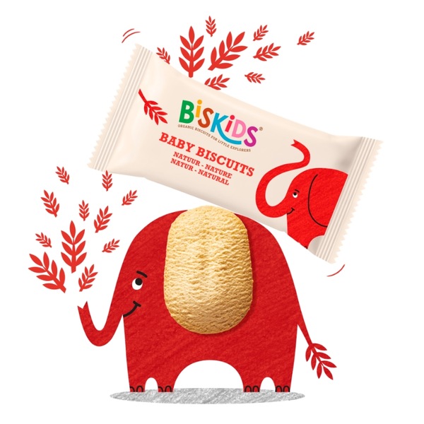 BISkids BIO dětské celozrnné sušenky Natural 6M+ 120g BISkids BIO dětské celozrnné sušenky Natural 6M+ 120g
