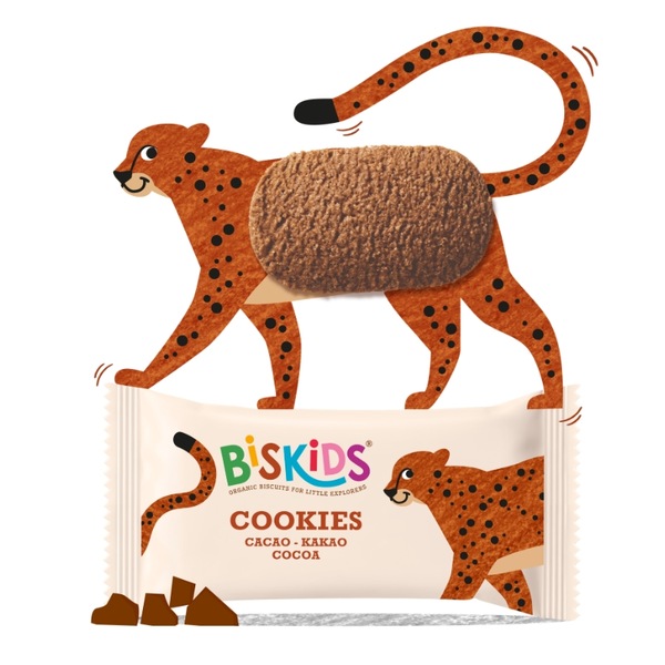 BISkids BIO dětské celozrnné kakaové sušenky 36M+ 120g BISkids BIO dětské celozrnné kakaové sušenky 36M+ 120g