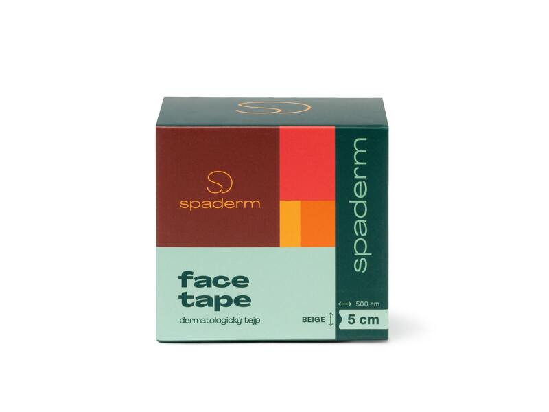 Spaderm Dermatologický tejp 5 cm x 5 m 1 ks