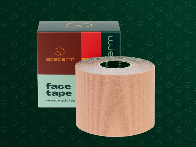 Spaderm Dermatologický tejp 5 cm x 5 m 1 ks